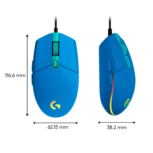 Мышь Logitech G102 Lightsync Blue (910-005801)