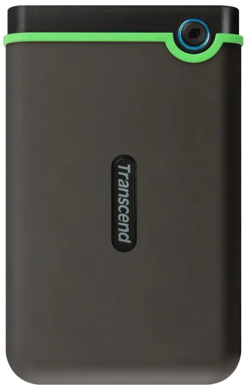Накопитель внешний HDD 2.5" USB 1.0TB Transcend StoreJet 25M3 Iron Gray Slim (TS1TSJ25M3S)