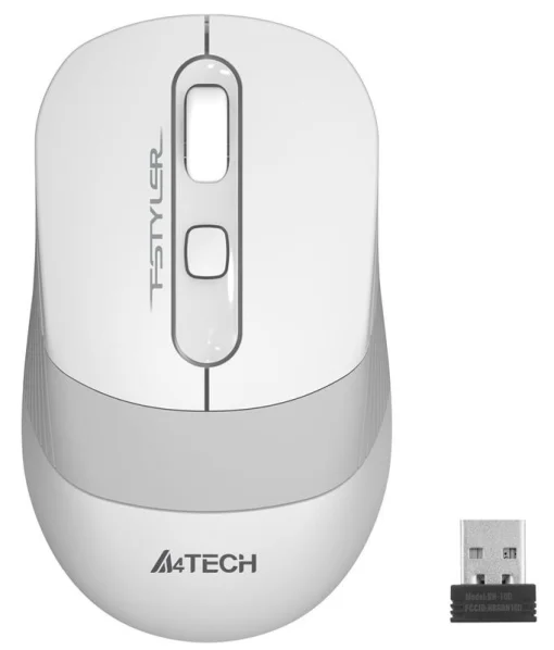 Мышь беспроводная A4Tech FG10S White USB