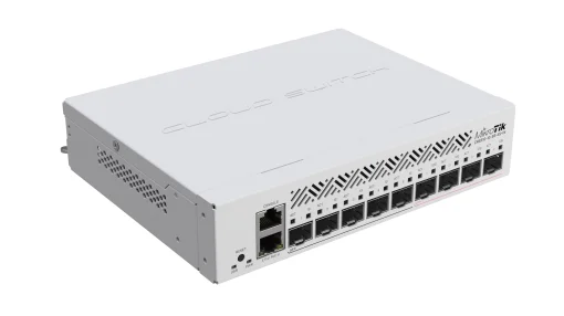 Коммутатор MikroTik CRS310-1G-5S-4S+IN (1xGE LAN, 5xSFP, 4xSFP+, CPU ARM v7, RAM 256Mb)