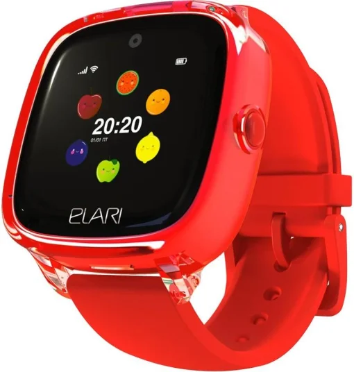 Детские смарт-часы с GPS-трекером Elari KidPhone Fresh Red (KP-F/Red)