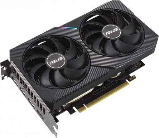 Видеокарта GF RTX 3060 12GB GDDR6 Dual V2 Asus (DUAL-RTX3060-12G-V2) (LHR)