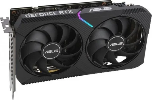 Видеокарта GF RTX 3060 12GB GDDR6 Dual V2 Asus (DUAL-RTX3060-12G-V2) (LHR)