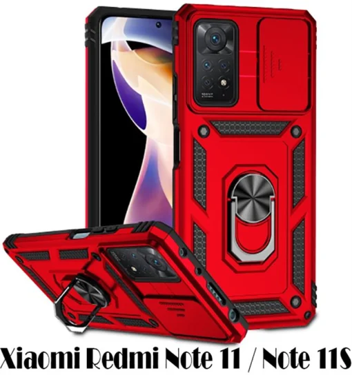 Чехол-накладка BeCover Military для Xiaomi Redmi Note 11/Note 11S Red (707415)