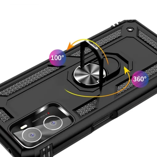 Чехол-накладка BeCover Military для Oppo A76/A96 Black (707405)