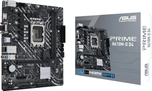 Материнська плата Asus Prime H610M-D D4 Socket 1700