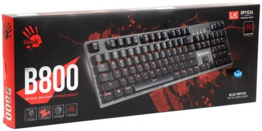 Клавиатура A4Tech Bloody B800 Black