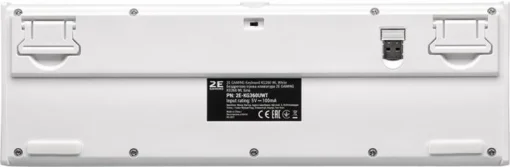Клавіатура бездротова 2E Gaming KG360UWT RGB White (2E-KG360UWT)