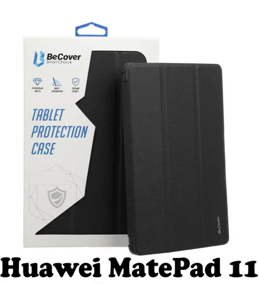 Чехол-книга BECOVER Smart для Huawei MatePad 11 Black (707607)