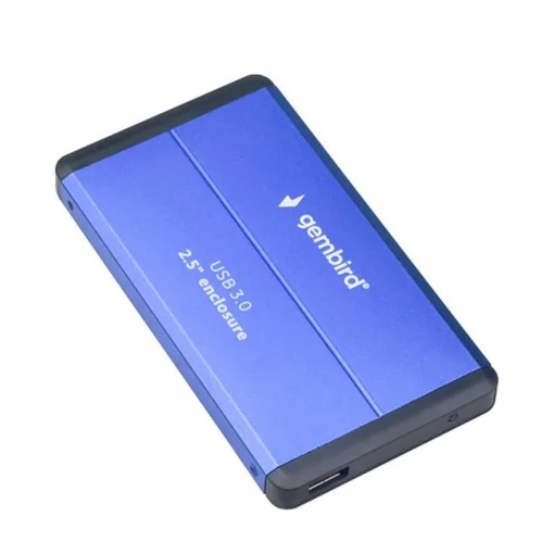 Внешний карман Gembird для подключения SATA HDD 2.5", USB 3.0, Blue (EE2-U3S-2-B)