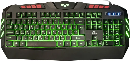 Клавиатура Frime Dragonfly Ukr (FLK18300) Black USB