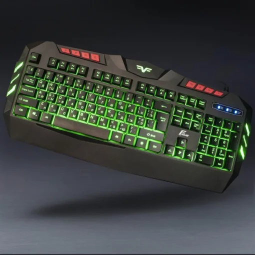 Клавиатура Frime Dragonfly Ukr (FLK18300) Black USB