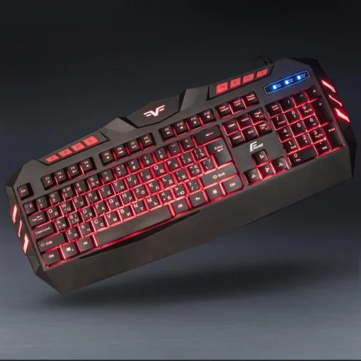 Клавиатура Frime Dragonfly Ukr (FLK18300) Black USB