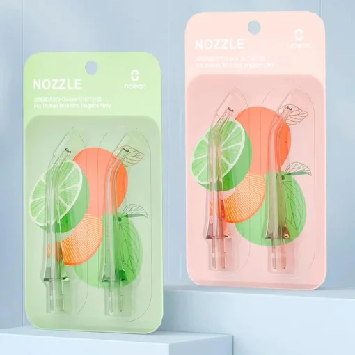 Насадка для ирригатора Oclean Nozzle N10 для Oclean W10 Green (2 шт) (6970810551945)