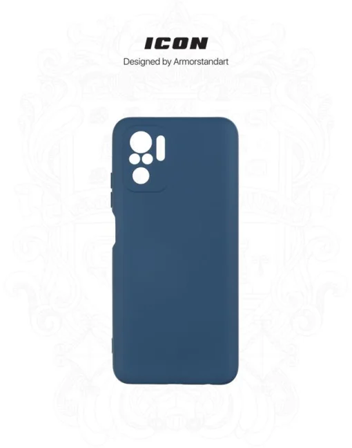 Чехол-накладка Armorstandart Icon для Xiaomi Redmi Note 10/10s Blue (ARM61456)