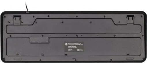Клавиатура 2E KM1040 Ukr (2E-KM1040UB) Black USB