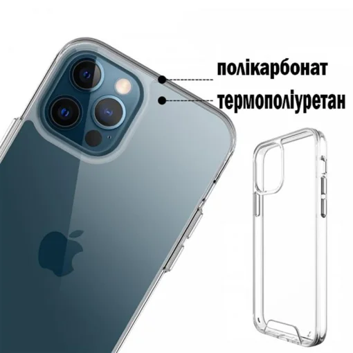 Чехол-накладка BeCover Space Case для Apple iPhone 12 Pro Max Transparancy (707794)