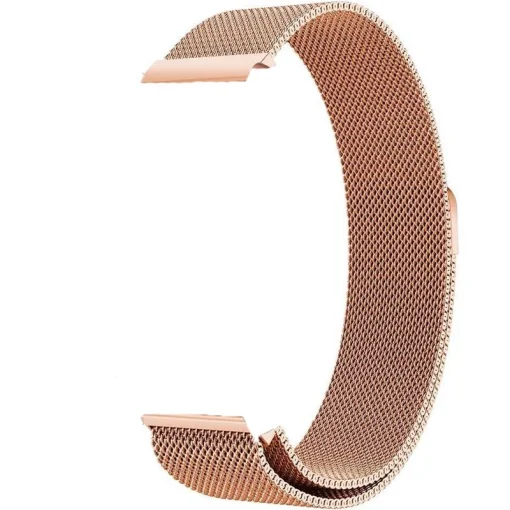 Ремешок BeCover Milanese Style для Xiaomi Amazfit Bip (20mm) Lite/Bip S Lite/GTR 42mm/GTS/TicWatch S2/TicWatch E/GTS 3/GTS 2 mini Rose Gold (707684)