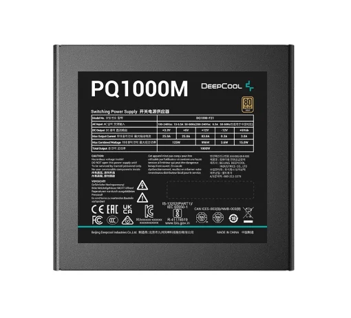 Блок питания DeepCool PQ1000M (R-PQA00M-FA0B-EU) 1000W