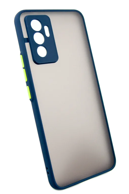 Чохол-накладка Dengos Matt для Vivo V23e Blue (DG-TPU-MATT-109)