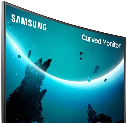 Монитор Samsung 27" C27R500 (LC27R500FHIXCI) VA Dark Gray Curved