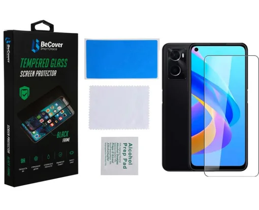 Защитное стекло BeCover для Oppo A76 Crystal Clear (707849)