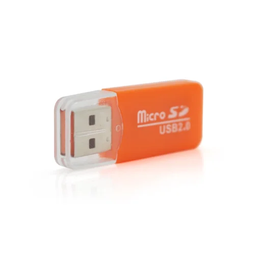 Кардидер USB2.0 Merlion CRD-1OR/01020 Orange