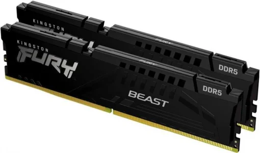 Модуль пам'яті KINGSTON FURY Beast DDR5 5200MHz 64GB Kit 2x32GB (KF552C36BBEK2-64)