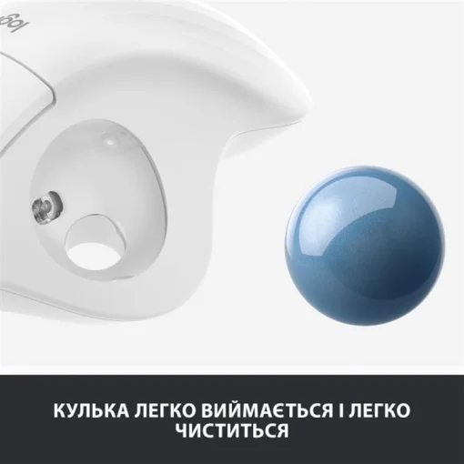 Мышка Bluetooth Logitech Ergo M575 (910-005870) White USB