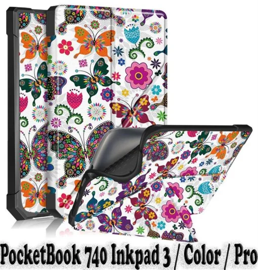 Чехол-книга BeCover Ultra Slim Origami для PocketBook 740 Inkpad 3/Color/Pro Butterfly (707452)