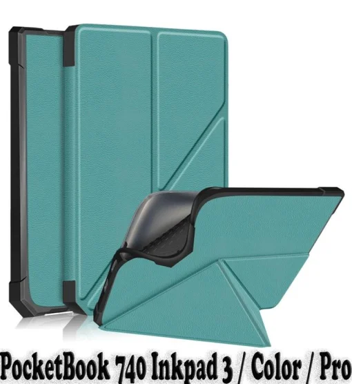 Чохол-книжка BeCover Ultra Slim Origami для PocketBook 740 Inkpad 3/Color/Pro Dark Green (707453)