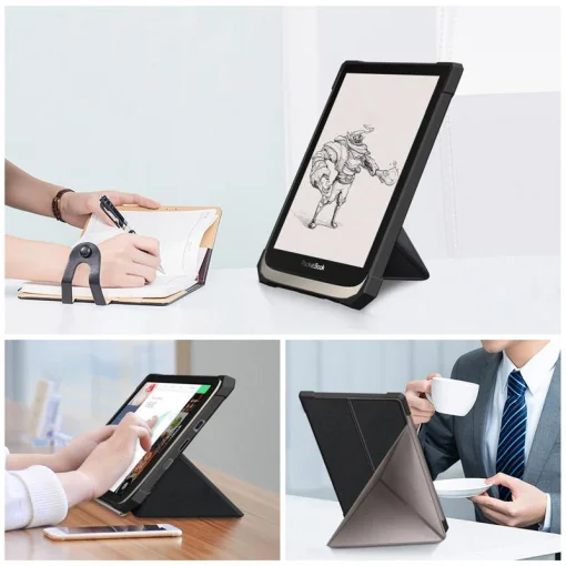 Чехол-книга BeCover Ultra Slim Origami для PocketBook 740 Inkpad 3/Color/Pro Red (707457)