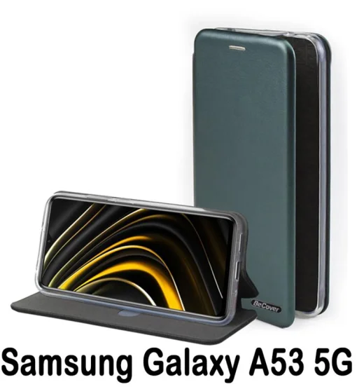 Чехол-книга BeCover Exclusive для Samsung Galaxy A53 SM-A536 Dark Green (707937)