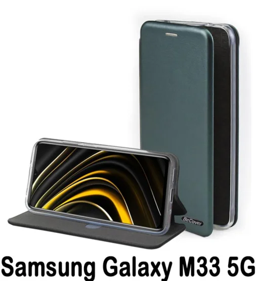 Чехол-книга BeCover Exclusive для Samsung Galaxy M33 5G SM-M336 Dark Green (707944)