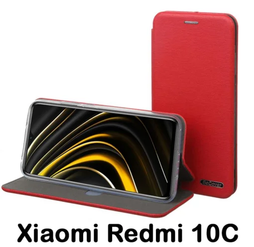 Чехол-книга BeCover Exclusive для Xiaomi Redmi 10C Burgundy Red (707948)