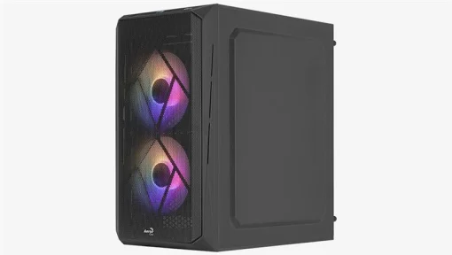 Корпус AeroCool CS-107-A-BK-v2 (ACCS-PC14032.11) Black без БП