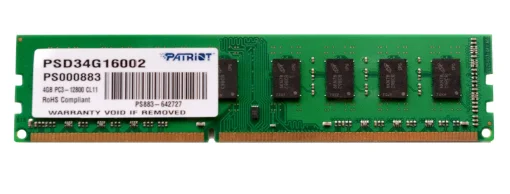 Модуль памяти DDR3 4GB/1600 Patriot Signature Line (PSD34G16002)