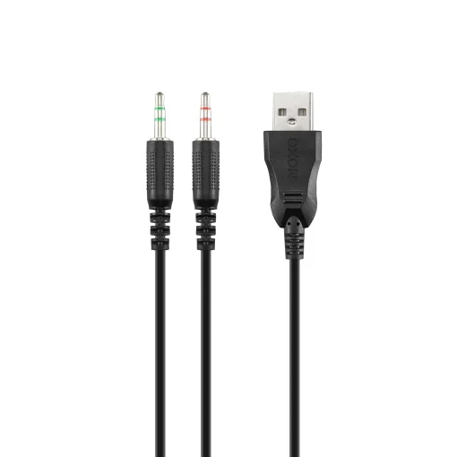 Гарнитура Noxo Cyclone Gaming headset Black (4770070881873)