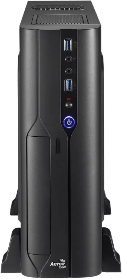 Корпус AeroCool CS-101 (ACCX-PC04002.11) Black + БП SX-400 400W