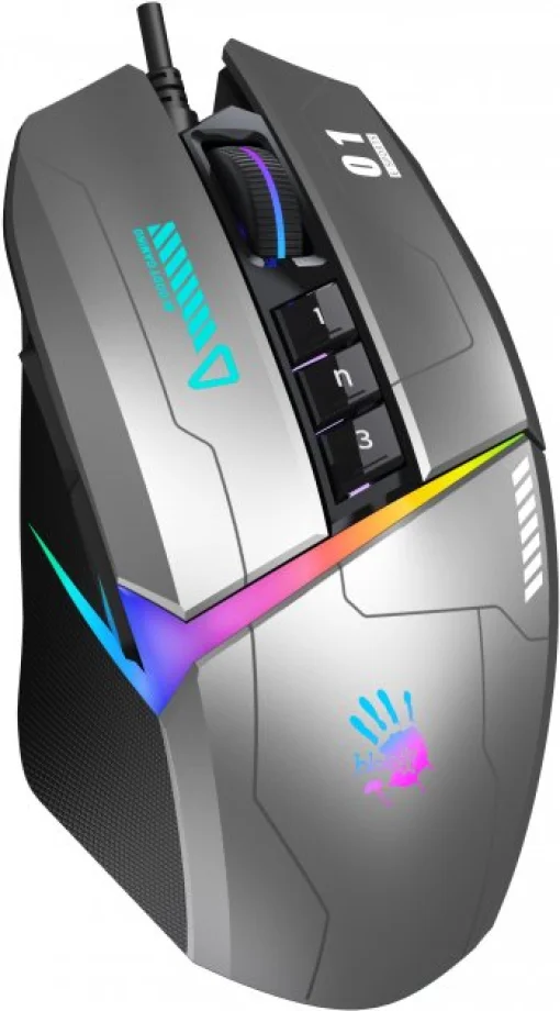 Мышка A4Tech Bloody W60 Max Gun Grey