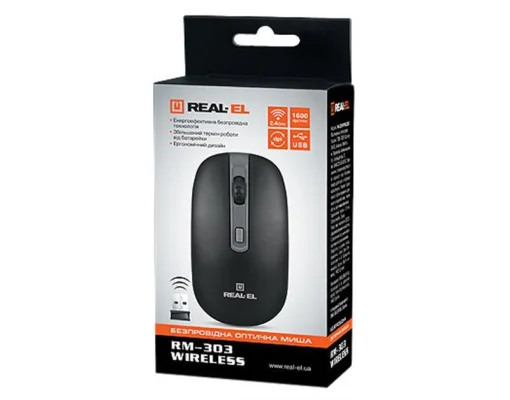 Миша REAL-EL RM-301 Wireless (EL123200022)