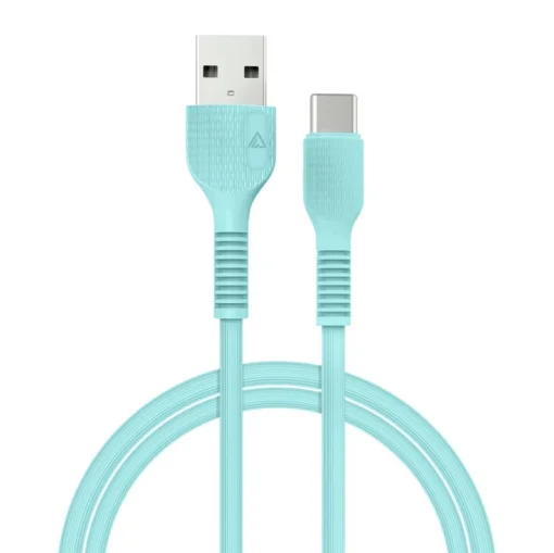 Кабель ACCLAB AL-CBCOLOR-T1MT USB-USB Type-C 1.2м Mint (1283126518256)