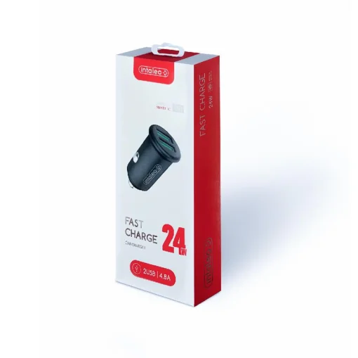 Автомобильное зарядное устройство для Intaleo CCG482 (2USB, 4.8A) Grey (1283126521553)