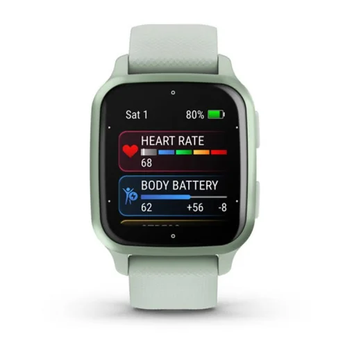 Смарт-годинник Garmin Venu Sq 2 Cool Mint/Metallic Mint (010-02701-82)