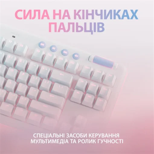 Клавиатура Logitech G713 Tactile White (920-010422)