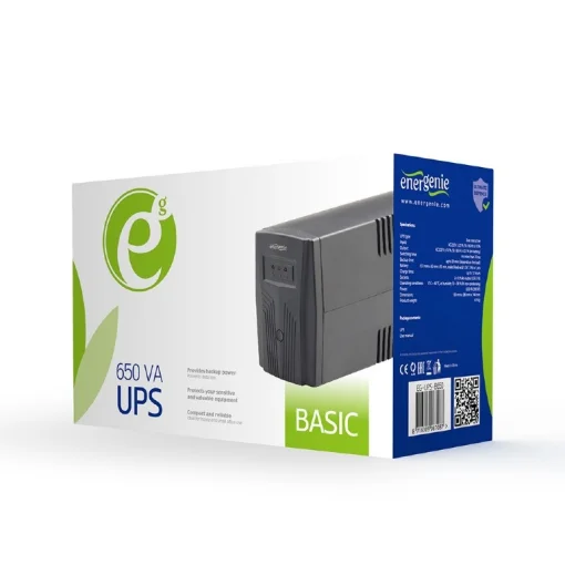 Источник безребейного питания EnerGenie EG-UPS-B650 650VA
