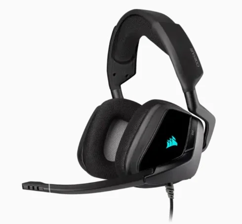 Гарнитура Corsair Void RGB Elite USB Premium Gaming Headset with 7.1 Surround Sound Carbon (CA-9011203-EU)