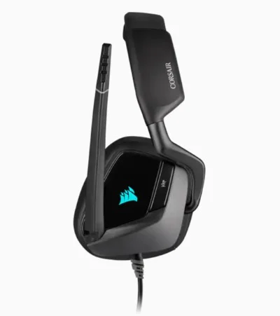 Гарнитура Corsair Void RGB Elite USB Premium Gaming Headset with 7.1 Surround Sound Carbon (CA-9011203-EU)