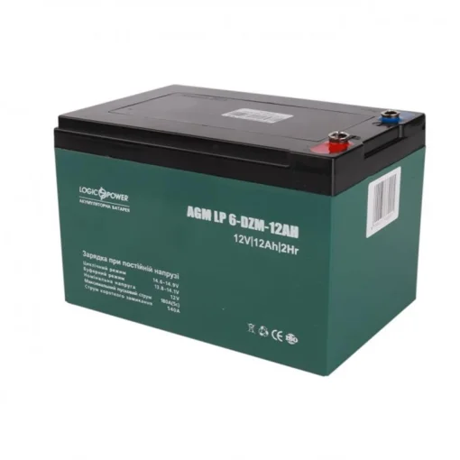 Аккумуляторная батарея LogicPower LP 12V 12AH (6-DZM-12) AGM
