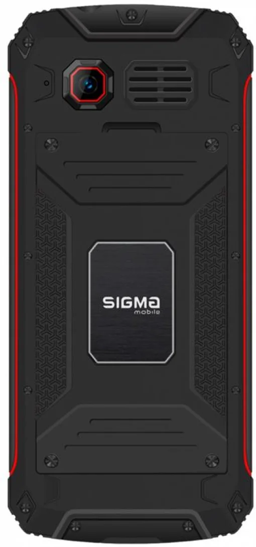 Мобільний телефон Sigma mobile X-treme PR68 Dual Sim Black/Red (4827798122129)_